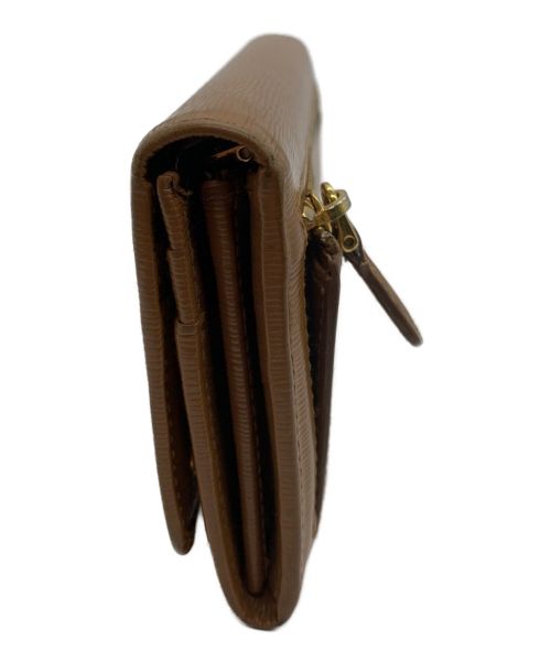 PRADA（プラダ）PRADA (プラダ) 長財布 ブラウンの古着・服飾アイテム