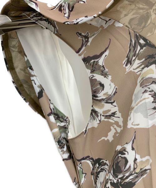 HER LIP TO（ハーリップトゥ）HER LIP TO (ハーリップトゥ) English Rose Garden Dress ベージュ サイズ:Sの古着・服飾アイテム