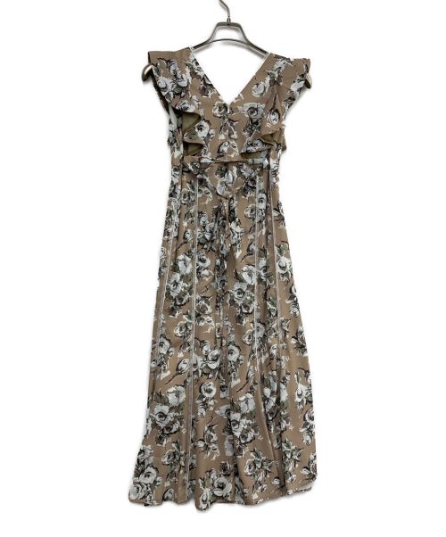 HER LIP TO（ハーリップトゥ）HER LIP TO (ハーリップトゥ) English Rose Garden Dress ベージュ サイズ:Sの古着・服飾アイテム