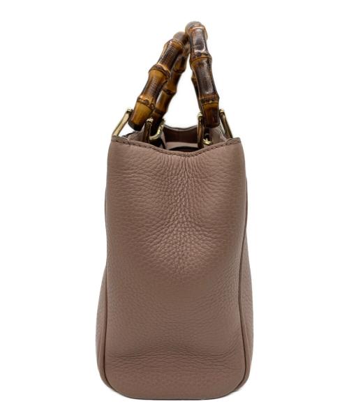 GUCCI（グッチ）GUCCI (グッチ) ハンドバッグ ピンクの古着・服飾アイテム