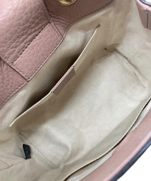 GUCCI（グッチ）GUCCI (グッチ) ハンドバッグ ピンクの古着・服飾アイテム