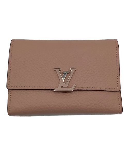 LOUIS VUITTON（ルイ ヴィトン）LOUIS VUITTON (ルイ ヴィトン) 3つ折り財布 ピンクの古着・服飾アイテム