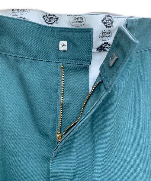 Dickies（ディッキーズ）Dickies (ディッキーズ) BEDWIN &THE HEARTBREAKERS (ベドウィンアンドザ ハートブレイカーズ) WIND AND SEA (ウィンダンシー) ワークパンツ グリーン サイズ:5の古着・服飾アイテム
