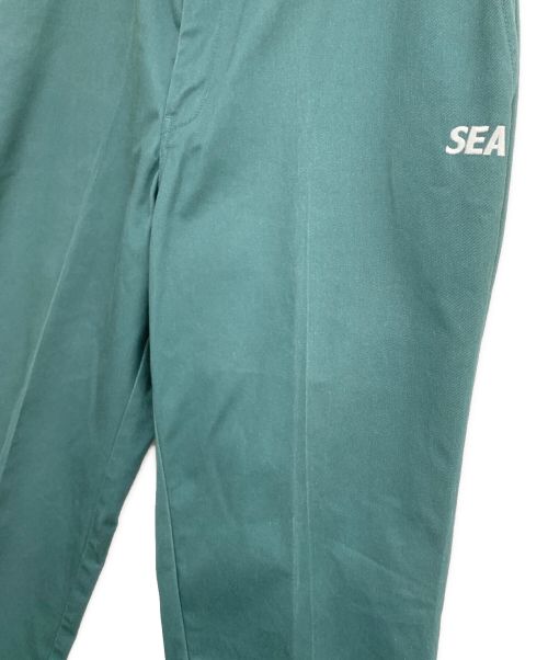Dickies（ディッキーズ）Dickies (ディッキーズ) BEDWIN &THE HEARTBREAKERS (ベドウィンアンドザ ハートブレイカーズ) WIND AND SEA (ウィンダンシー) ワークパンツ グリーン サイズ:5の古着・服飾アイテム