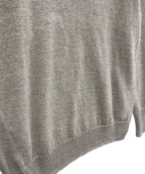 COMOLI（コモリ）COMOLI (コモリ) ガンジーニット グレー サイズ:不明の古着・服飾アイテム