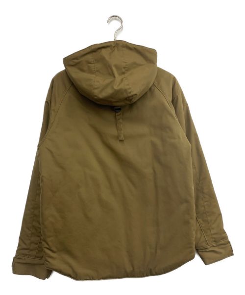 WILD THINGS（ワイルドシングス）WILD THINGS (ワイルドシングス) GRIP SWANY (グリップスワニー) フーデッドジャケット ブラウン サイズ:Lの古着・服飾アイテム