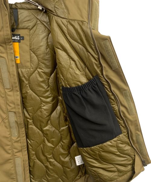 WILD THINGS（ワイルドシングス）WILD THINGS (ワイルドシングス) GRIP SWANY (グリップスワニー) フーデッドジャケット ブラウン サイズ:Lの古着・服飾アイテム