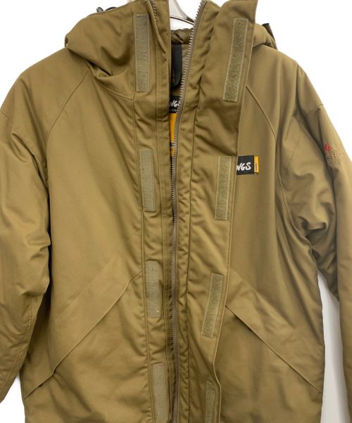 WILD THINGS（ワイルドシングス）WILD THINGS (ワイルドシングス) GRIP SWANY (グリップスワニー) フーデッドジャケット ブラウン サイズ:Lの古着・服飾アイテム