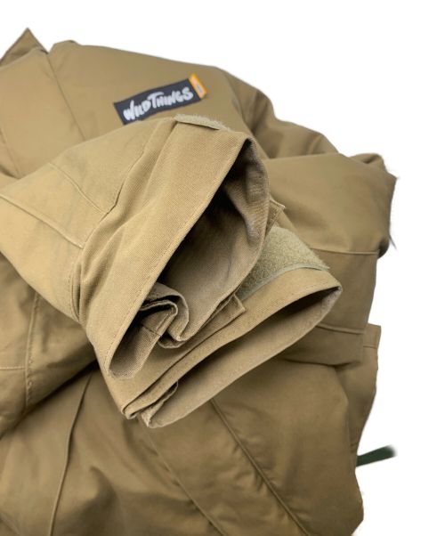 WILD THINGS（ワイルドシングス）WILD THINGS (ワイルドシングス) GRIP SWANY (グリップスワニー) フーデッドジャケット ブラウン サイズ:Lの古着・服飾アイテム