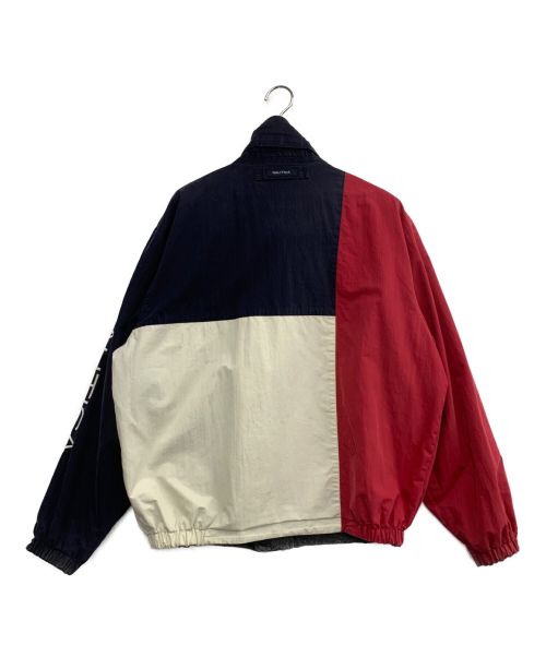 NAUTICA（ノーティカ）NAUTICA (ノーティカ) リバーシブルボアジャケット グレー サイズ:Lの古着・服飾アイテム