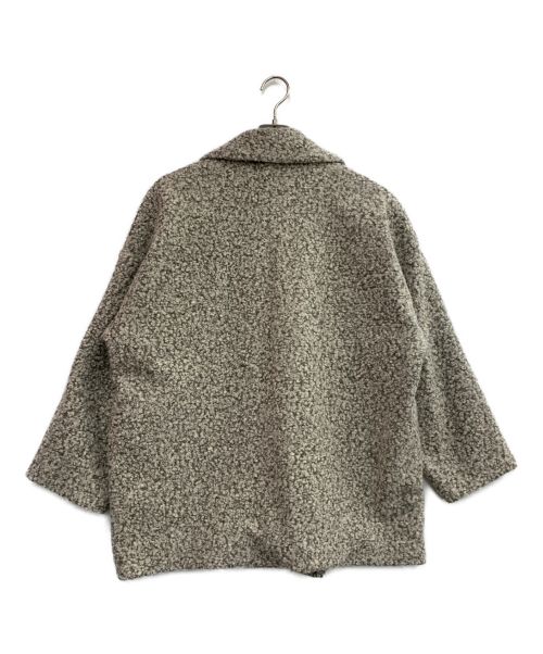 nairo（ナイロ）nairo (ナイロ) ボリュームショートコート グレー サイズ:SIZE FREEの古着・服飾アイテム