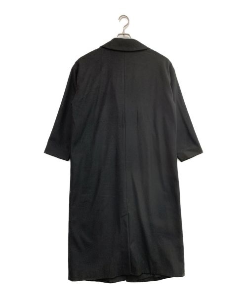 nairo（ナイロ）nairo (ナイロ) オーバーサイズチェスターコート ブラック サイズ:Mの古着・服飾アイテム
