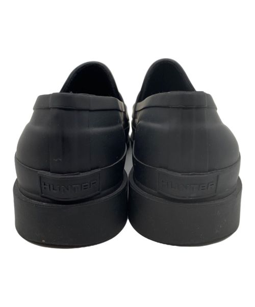 HUNTER（ハンター）HUNTER (ハンター) ローファー ブラック サイズ:UK7の古着・服飾アイテム
