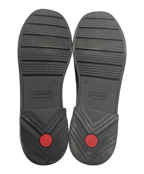 HUNTER（ハンター）HUNTER (ハンター) ローファー ブラック サイズ:UK7の古着・服飾アイテム