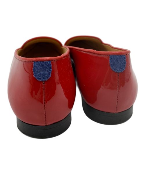 chatelles（シャテル）chatelles (シャテル) エナメルパンプス レッド サイズ:35　1/2の古着・服飾アイテム