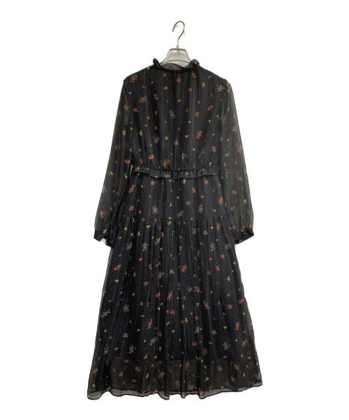 COEL（コエル）COEL (コエル) 総柄ワンピース ブラック サイズ:36の古着・服飾アイテム