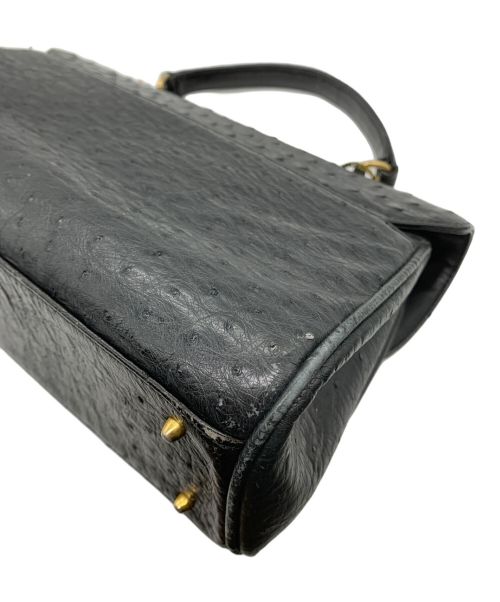 JRA（ジェーアールエー）JRA (ジェーアールエー) クロコダイルショルダーバッグ ブラックの古着・服飾アイテム