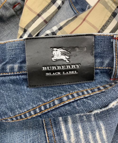 BURBERRY BLACK LABEL（バーバリーブラックレーベル）BURBERRY BLACK LABEL (バーバリーブラックレーベル) デニムパンツ ブルー サイズ:79の古着・服飾アイテム