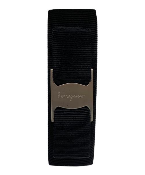 Salvatore Ferragamo（サルヴァトーレ フェラガモ）Salvatore Ferragamo (サルヴァトーレ フェラガモ) バレッタ ブラックの古着・服飾アイテム