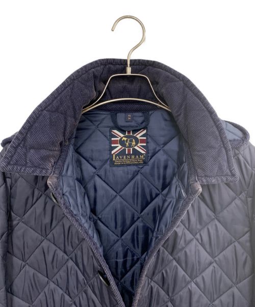 LAVENHAM（ラベンハム）LAVENHAM (ラベンハム) キルティングコート ネイビー サイズ:XSの古着・服飾アイテム