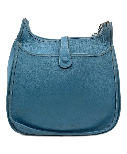 HERMES（エルメス）HERMES (エルメス) ショルダーバッグ スカイブルーの古着・服飾アイテム
