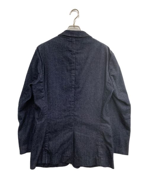 EMPORIO ARMANI（エンポリオアルマーニ）EMPORIO ARMANI (エンポリオアルマーニ) デニムジャケット ネイビー サイズ:Mの古着・服飾アイテム