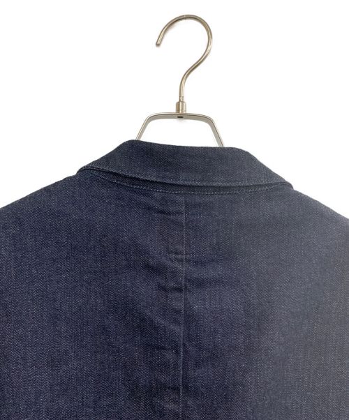 EMPORIO ARMANI（エンポリオアルマーニ）EMPORIO ARMANI (エンポリオアルマーニ) デニムジャケット ネイビー サイズ:Mの古着・服飾アイテム