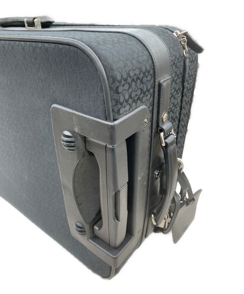 COACH（コーチ）COACH (コーチ) キャリーバッグ ブラックの古着・服飾アイテム