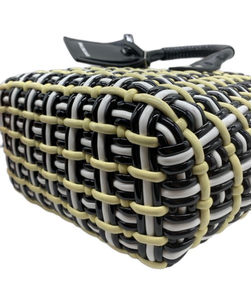 BALENCIAGA（バレンシアガ）BALENCIAGA (バレンシアガ) 2WAYショルダーバッグ ブラック×イエローの古着・服飾アイテム