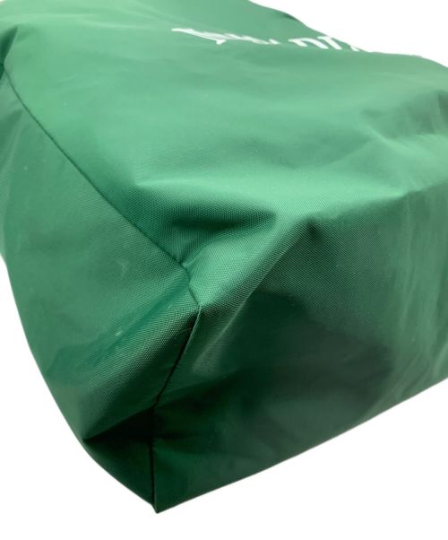 NOMADIS（ノマディス）NOMADIS (ノマディス) リバーシブルトートバッグ グリーン×ネイビーの古着・服飾アイテム