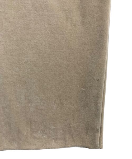Spick and Span（スピックアンドスパン）Spick and Span (スピックアンドスパン) Higuchi×S (Higuchi×S) ベロアスカート ベージュ サイズ:36の古着・服飾アイテム