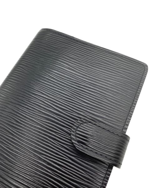 LOUIS VUITTON（ルイ ヴィトン）LOUIS VUITTON (ルイ ヴィトン) 手帳カバー ブラックの古着・服飾アイテム