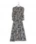 JILL BY JILLSTUART (ジル バイ ジルスチュアート) フラワープリントワンピース ブルー サイズ:FREE：4000円
