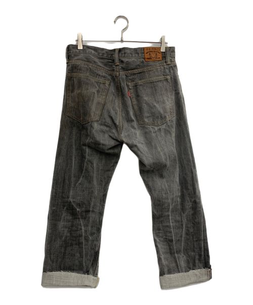 日本綿布（日本綿布）日本綿布 (日本綿布) デニムパンツ グレー サイズ:34の古着・服飾アイテム