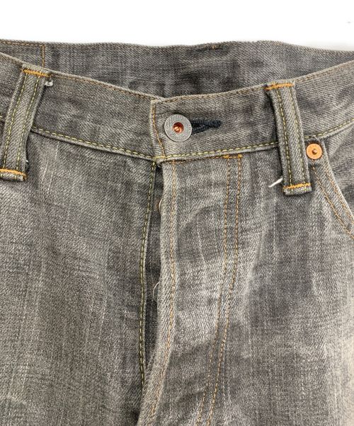 日本綿布（日本綿布）日本綿布 (日本綿布) デニムパンツ グレー サイズ:34の古着・服飾アイテム