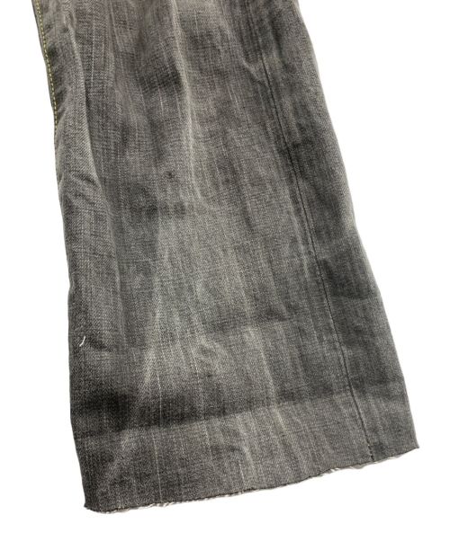 日本綿布（日本綿布）日本綿布 (日本綿布) デニムパンツ グレー サイズ:34の古着・服飾アイテム