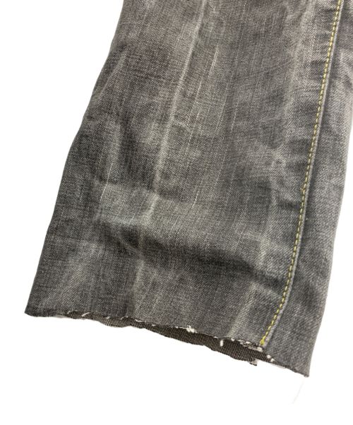 日本綿布（日本綿布）日本綿布 (日本綿布) デニムパンツ グレー サイズ:34の古着・服飾アイテム