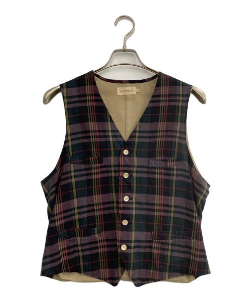 SOUTIENCOL（スティアンコル）SOUTIENCOL (スティアンコル) ベスト パープル サイズ:3の古着・服飾アイテム