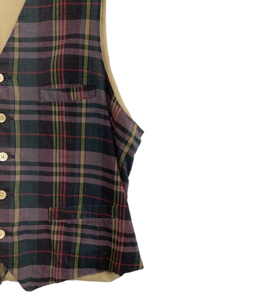 SOUTIENCOL（スティアンコル）SOUTIENCOL (スティアンコル) ベスト パープル サイズ:3の古着・服飾アイテム