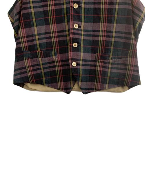 SOUTIENCOL（スティアンコル）SOUTIENCOL (スティアンコル) ベスト パープル サイズ:3の古着・服飾アイテム