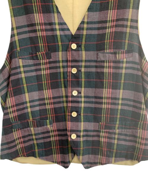 SOUTIENCOL（スティアンコル）SOUTIENCOL (スティアンコル) ベスト パープル サイズ:3の古着・服飾アイテム