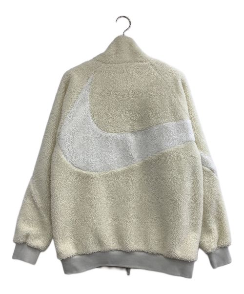 NIKE（ナイキ）NIKE (ナイキ) リバーシブルボアジャケット アイボリー サイズ:Mの古着・服飾アイテム