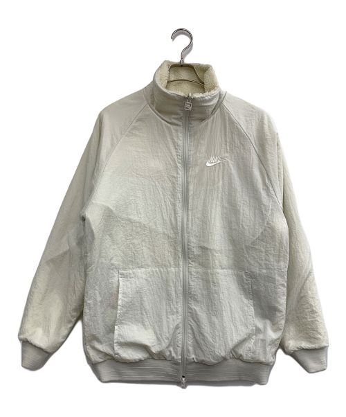 NIKE（ナイキ）NIKE (ナイキ) リバーシブルボアジャケット アイボリー サイズ:Mの古着・服飾アイテム