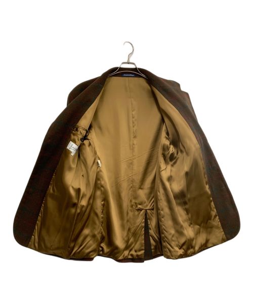 CASTELBAJAC（カステルバジャック）CASTELBAJAC (カステルバジャック) テーラードジャケット ブラウン サイズ:52の古着・服飾アイテム