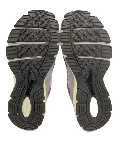 NEW BALANCE（ニューバランス）NEW BALANCE (ニューバランス) M990V4 ユナイテッド アローズ & サンズ グレー×ピンク サイズ:26.5cmの古着・服飾アイテム