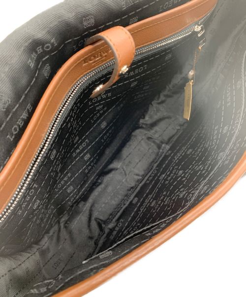 LOEWE（ロエベ）LOEWE (ロエベ) ヘリテージショルダーバッグ ブラウンの古着・服飾アイテム