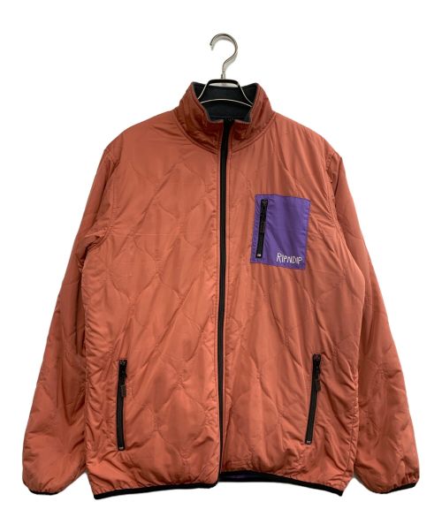RIPNDIP（リップンディップ）RIPNDIP (リップンディップ) リバーシブルフリースジャケット パープル×ピンク サイズ:不明の古着・服飾アイテム