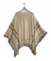 DRWCYS (ドロシーズ) アンゴラ混フリンジニットポンチョ ベージュ サイズ:FREE：7000円