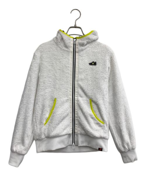 NEW BALANCE（ニューバランス）NEW BALANCE (ニューバランス) ゴルフウェア(ブルゾン) ホワイト×イエローの古着・服飾アイテム