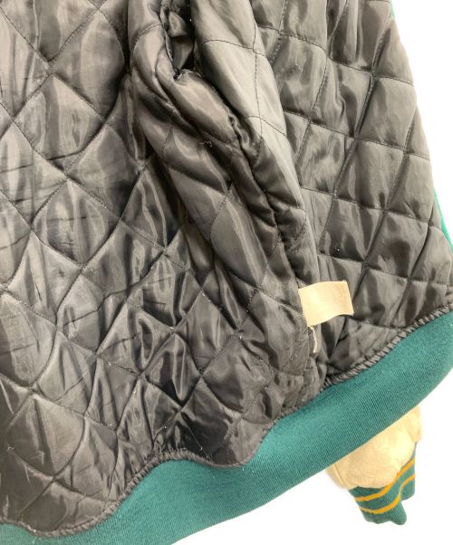 Duck Head（ダックヘッド）Duck Head (ダックヘッド) スタジャン グリーン×ホワイト サイズ:Lの古着・服飾アイテム